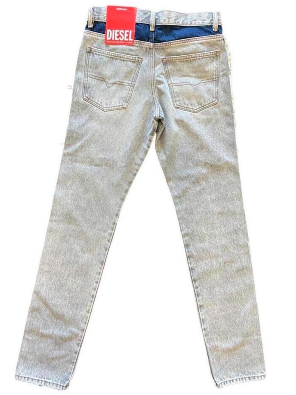 Diesel 1995-RS L.32 Trousers‎ – Light Wash Denim NWT MSRP $296